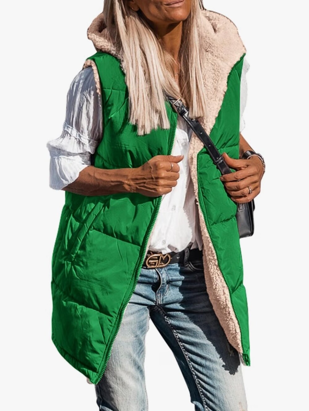 Spring Lightweight Vest Sleeveless Fleece Jacket
